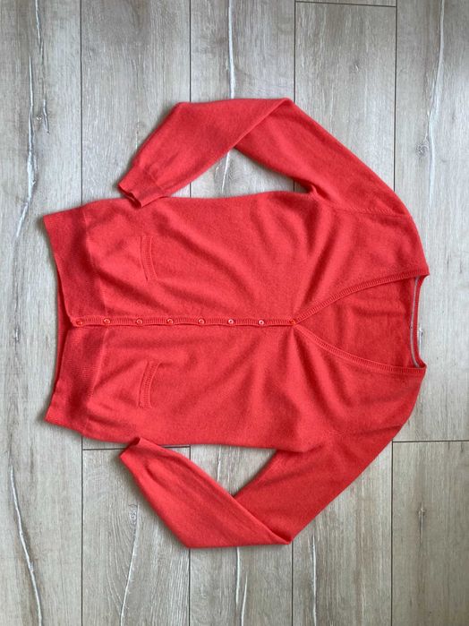 100% Cashmere женска кашмирена жилетка пуловер кашмир размер L