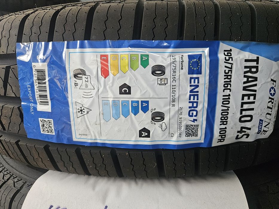195/75R16C Fortune всесезонни 2026г.