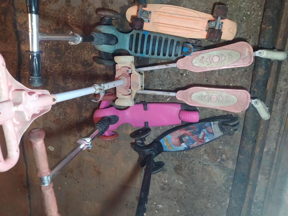 Самокаты и пениборт.