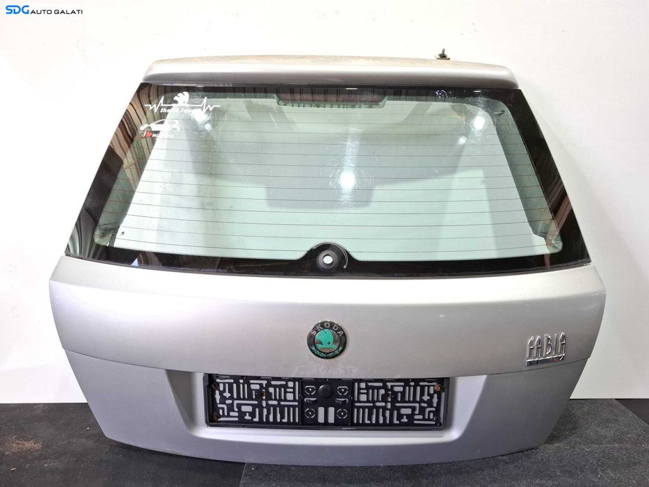 Haion Portbagaj Dezechipat cu Luneta Geam Sticla Skoda Fabia 1 Hatchback 2000 - 2007 [L4354]