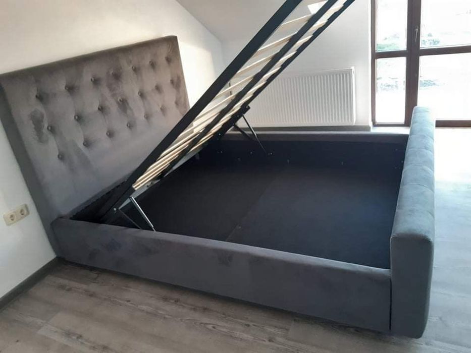 Paturi noi rezistente cu lada de depozitare