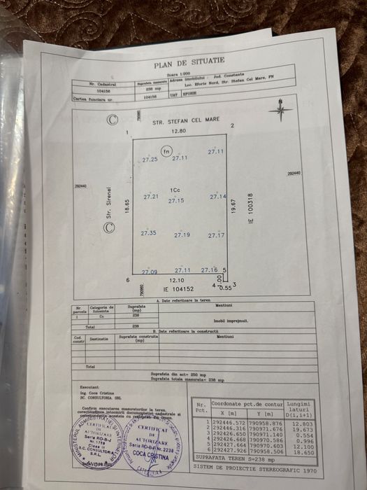 Teren intravilan de vânzare Eforie Nord
