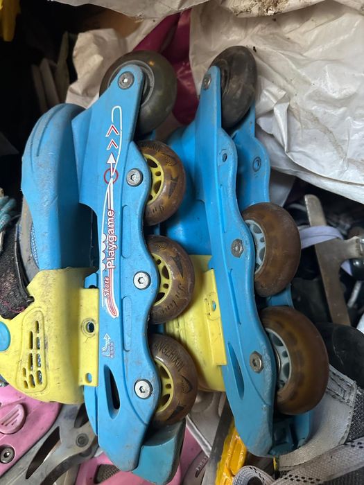 Роликиковые коньки-5шт