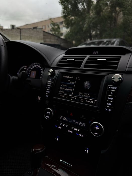 Камри 50 пересвет салона