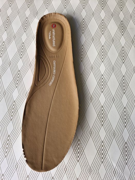 Сникърси от естествена кожа Clarks 39 wide fit