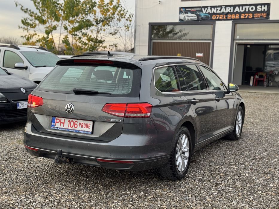 Volkswagen Passat B8 Model 2017 DSG RAR Efectuat Cash/Rate/Avans 0%