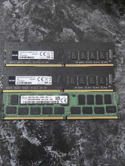 Ram ddr4 2x8 si 1x16