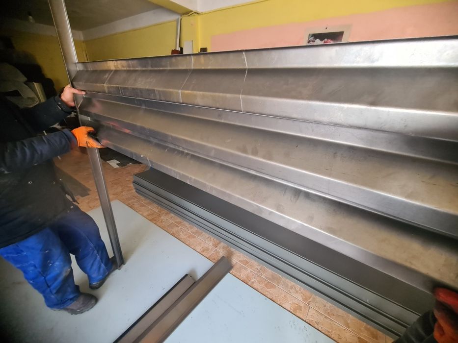 Elemente din tabla pentru confectionare gard jaluzea