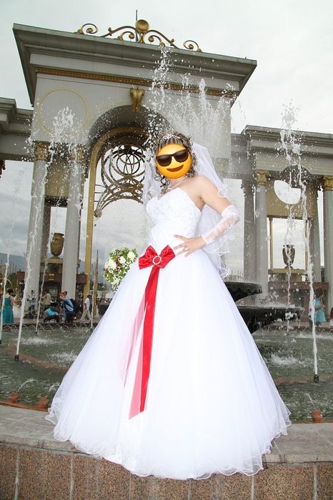 Счастливое свадебное платье