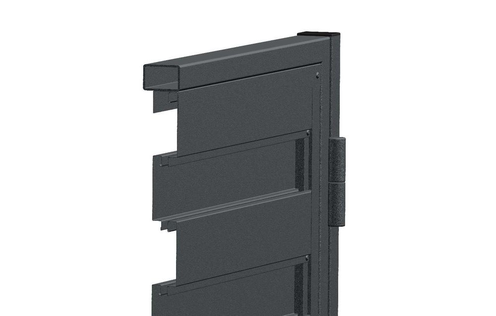 Panou Gard Tip Jaluzea Metalic zincat vopsit electrostatic