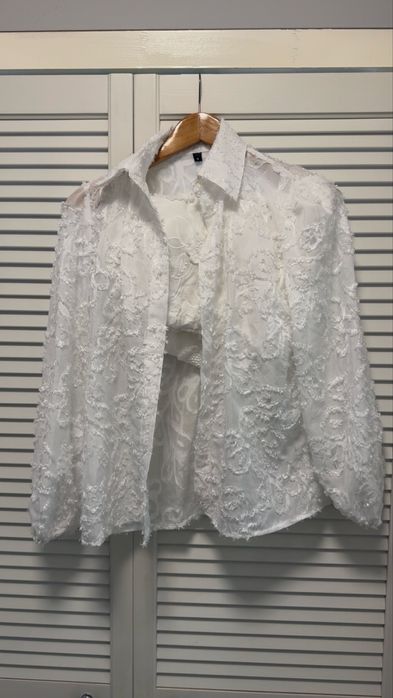 Бял Летен Комплект