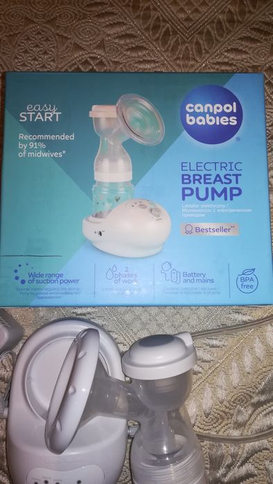 Електрическа помпа за кърма Canpol Easy Start