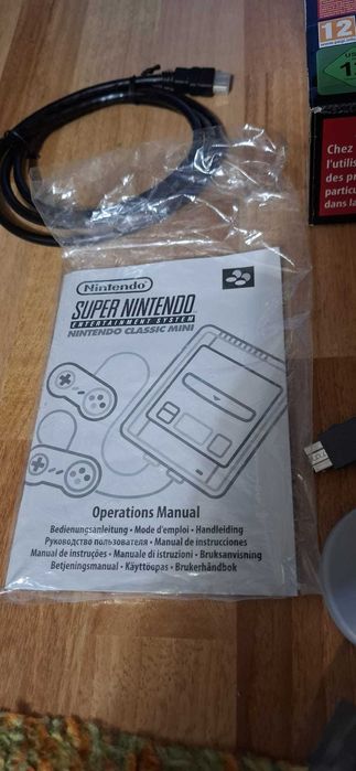 Joc tv consola super nintendo mini snes HDMI 21 jocuri cutie fullbox