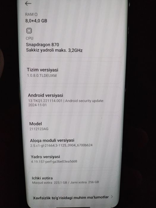 Xiaomi 12 X iShlashi Zor