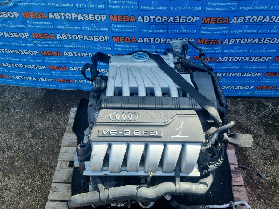 Двигатель BHK 3.6 на Touareg.