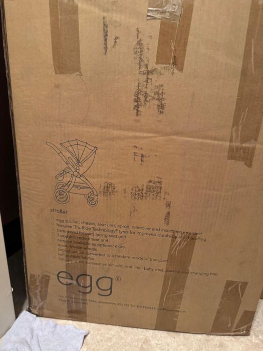 Премиальная коляска Egg Новая