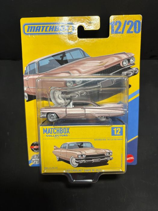 Matchbox collector’s edition 1959 Cadillac coupe ville