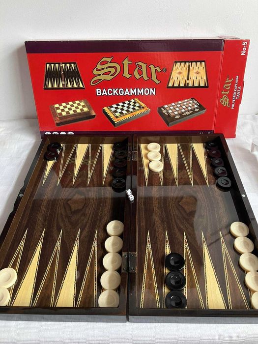 Joc Table - model CLASIC (joc de Table) NOU - Lux lemn lacuit. SIGILAT