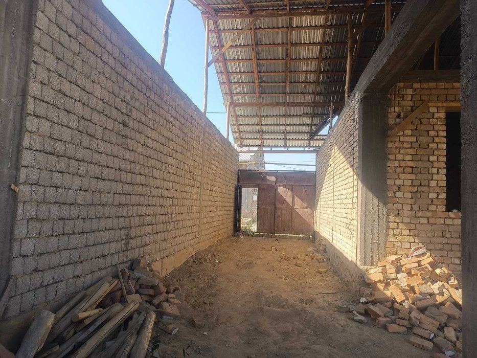 Участок 6 соток в Янги Бирлик (Кибрай) + коробка дома