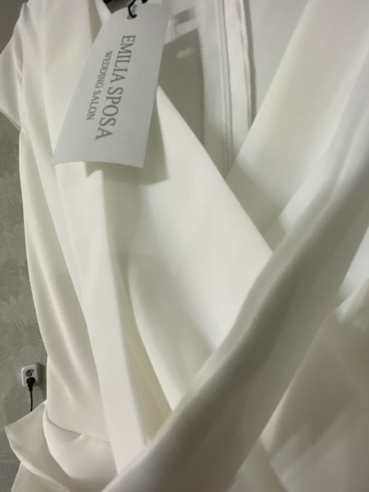 Белое платье на роспись