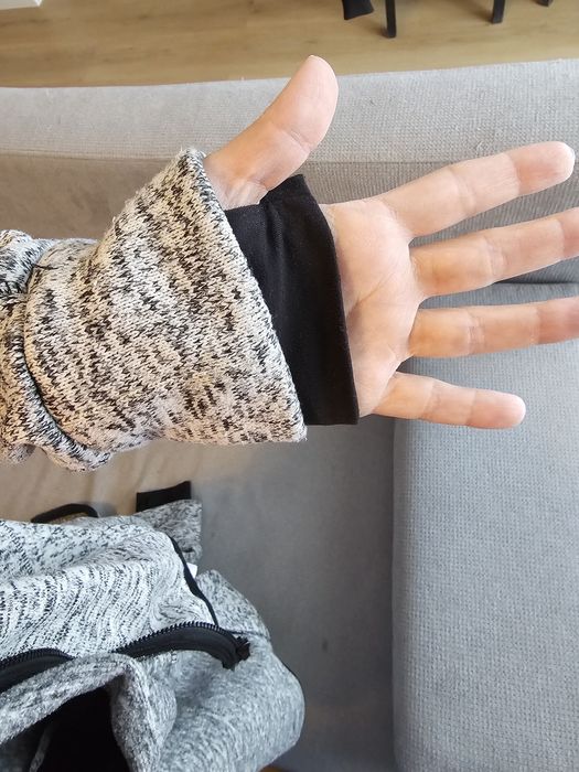 Bluza cu fermoar Calvin Klein XL