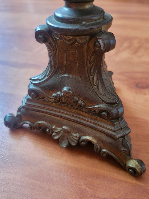 Месингов свещник - 5-раменен