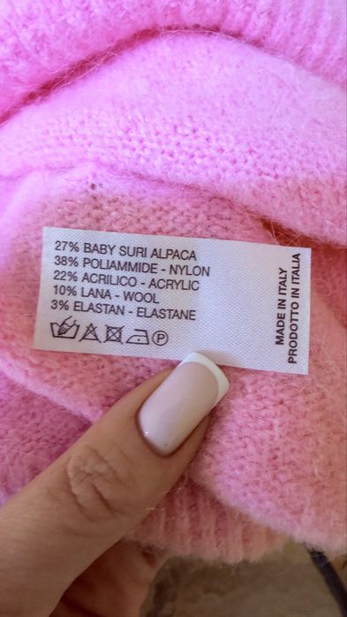 Пуловер Pepper. Размер М/S. 27% BABY SURI ALPACA