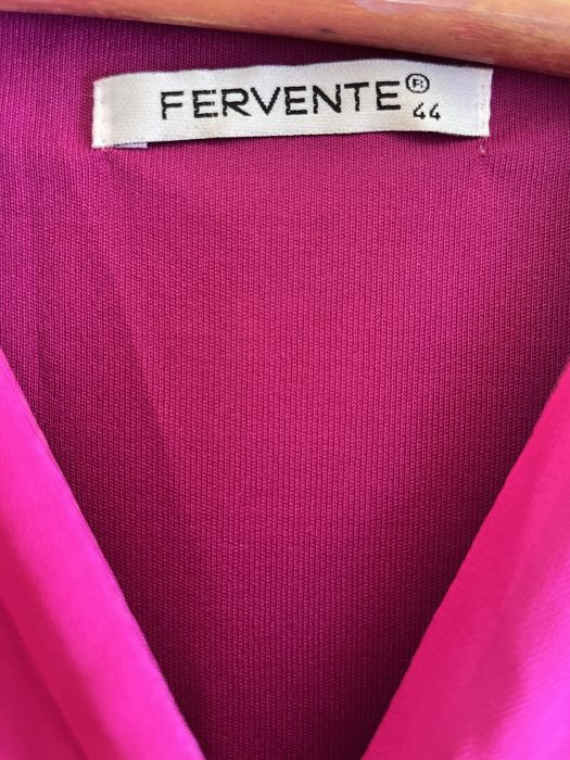 Rochie cu pliuri roz