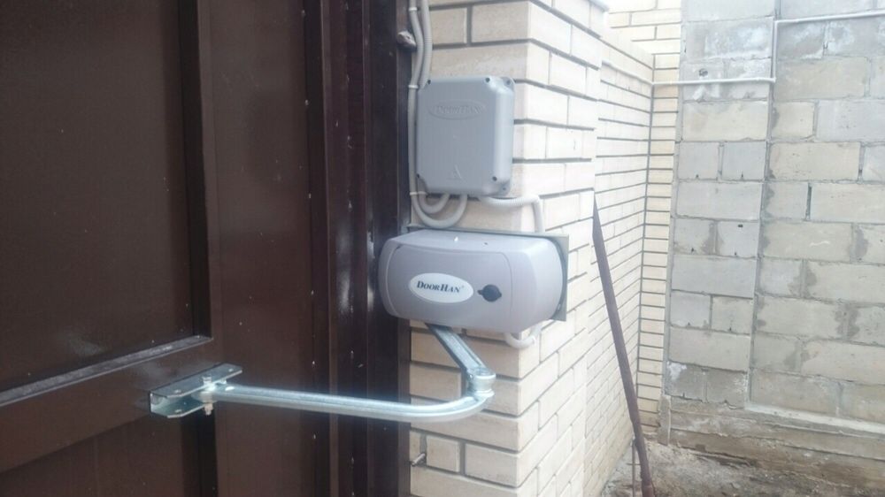 Ремонт автоматических сдвижных откатных ворот.мотор для ворот ...