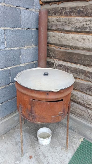 Продам казан ошак чугунный