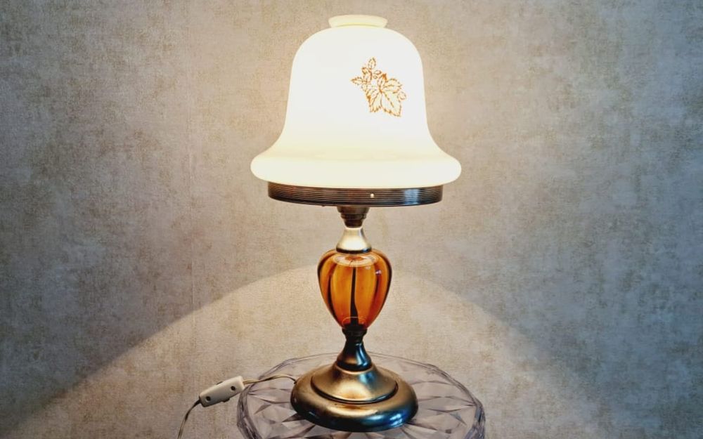 Советская настольная лампа