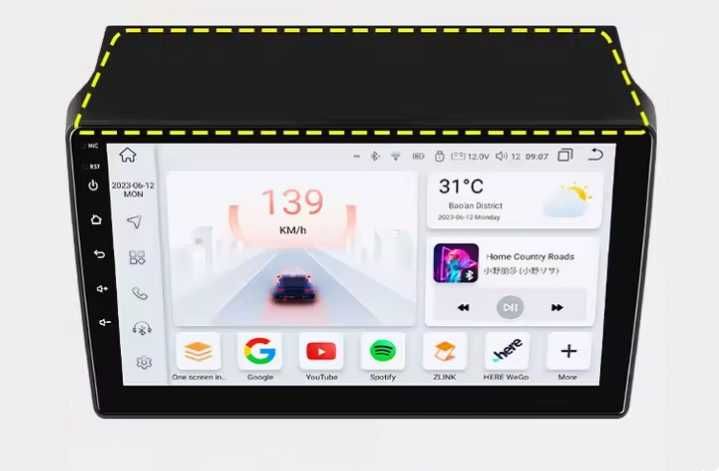 Мултимедия 9″ за FIAT Ducato PEUGEOT Boxer CITROEN Jumper Android 14