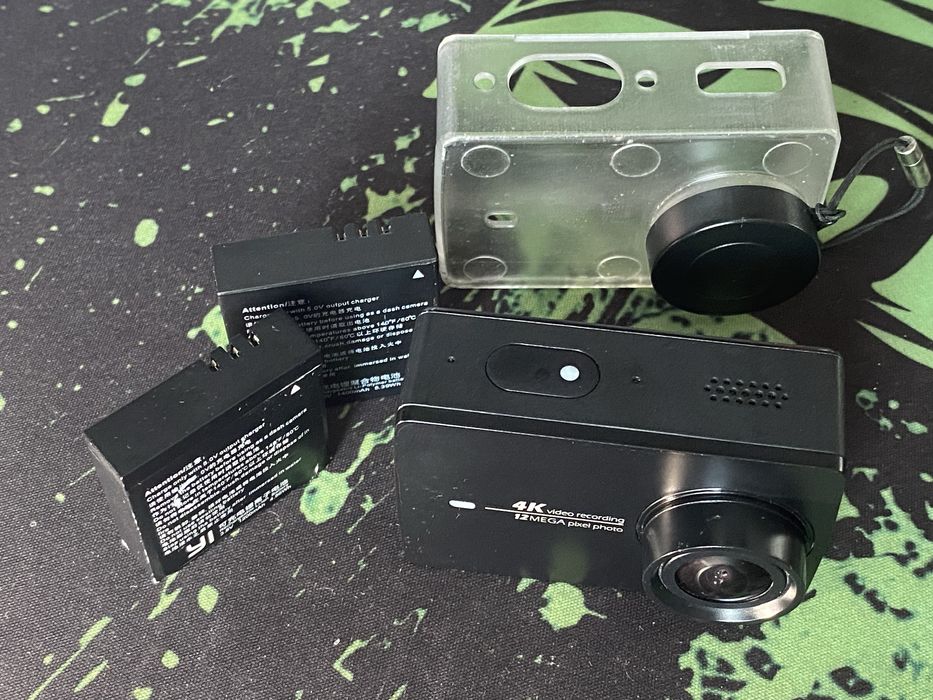 Yi 4k екшън камера + feiyutech g5