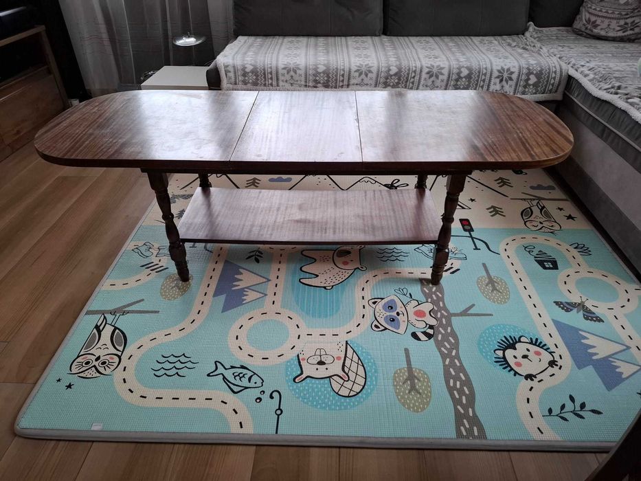 Холна маса масив 60/120+35