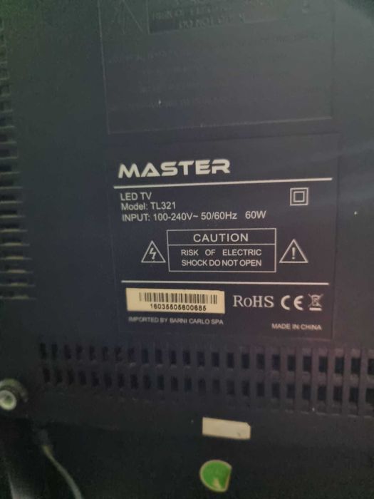 Noble Amanet - Televizor Master TL321 32"