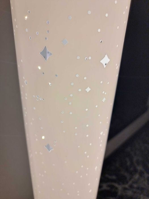 Veioza cilindrica de podea cu telecomanda 103 cm