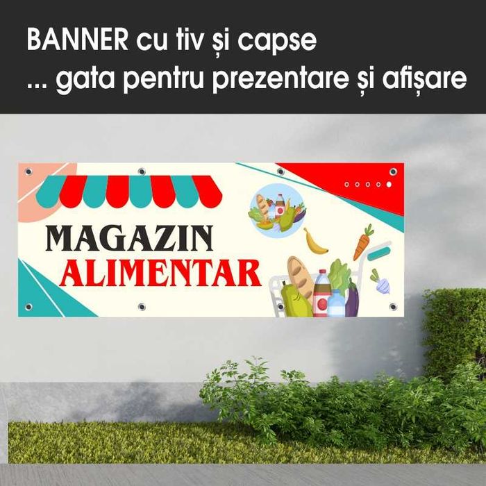 Bannere pentru magazine - multe modele disponibile!