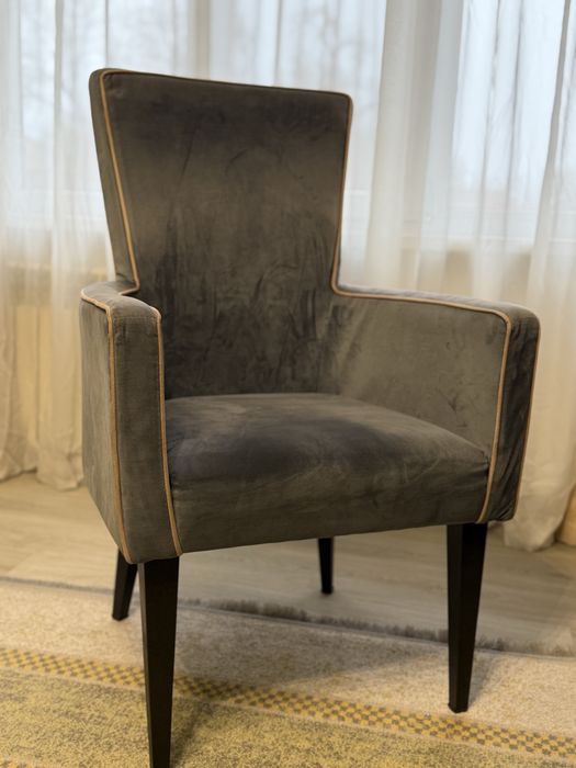 Кресло графит бу