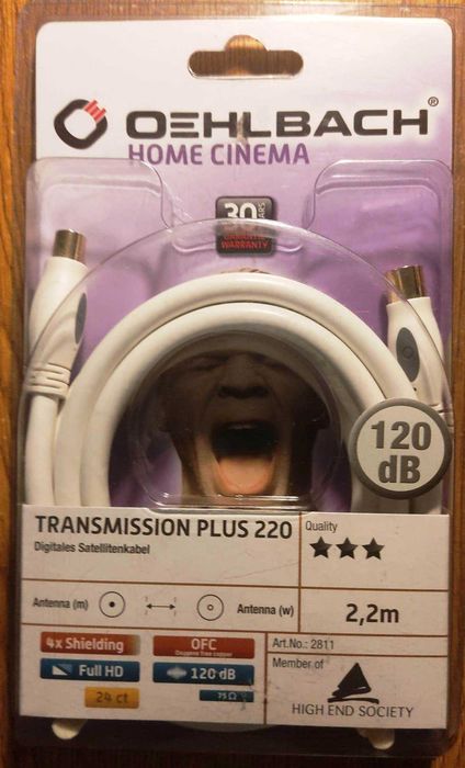 Vand un cablu antena Oehlbach Transmission Plus 220  , sigilat