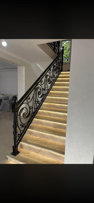 Balustrada din fier forjat unicat
