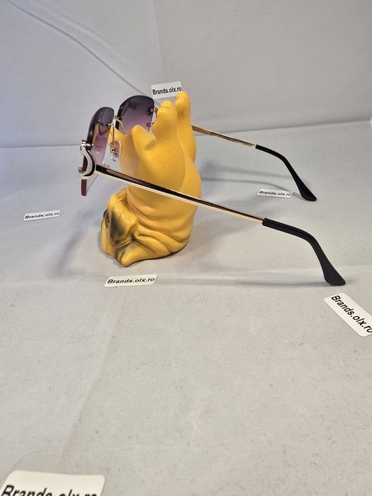 Set Ochelari de soare Cartier Rimless Violet, 17594, made in Italy