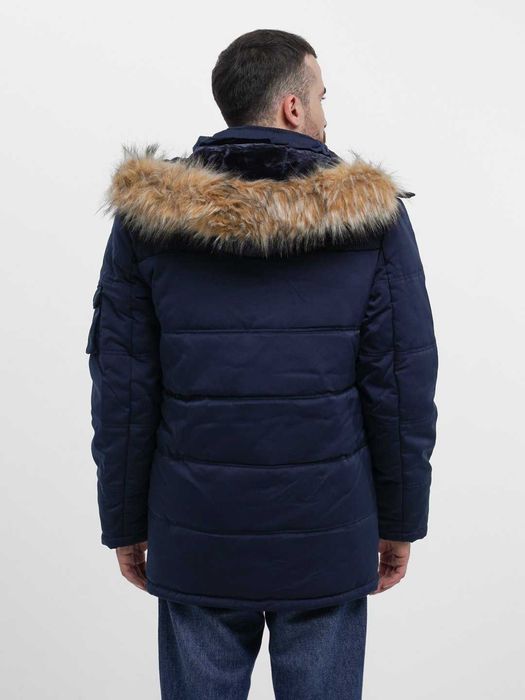 Зимняя куртка, аляска мужская оригинал Mensh wear [M-3XL]