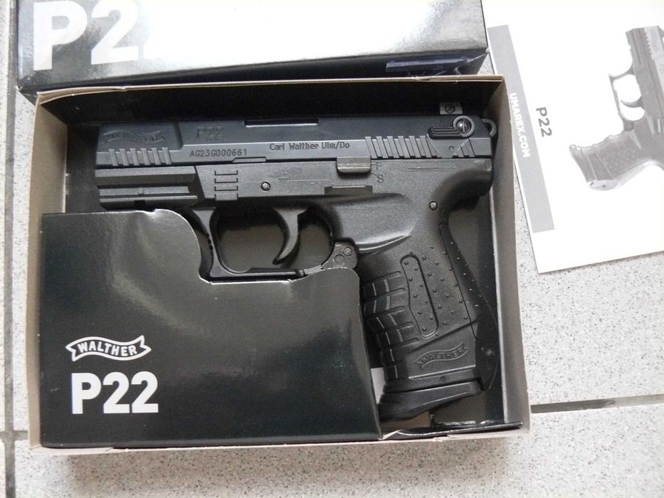 Pistol Airsoft WALTHER P22 UMAREX,Cu Propulsie Arc/Manual,Nou In Cutie