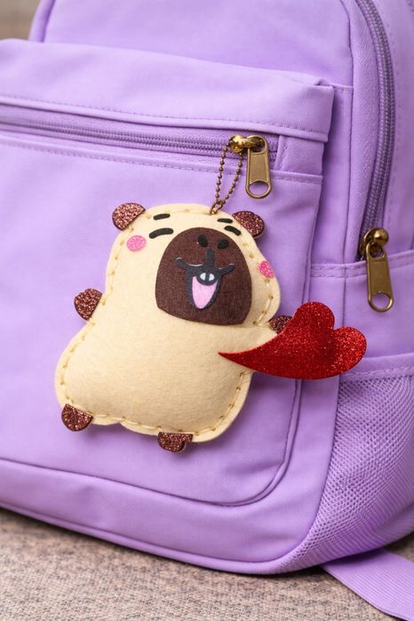 Мягкая игрушка Капибара Capibara из фетра.