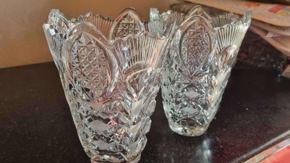 Хрусталь  советск цена за пару