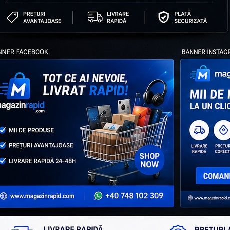 MagazinRapid.com – Produse diverse | Prețuri bune | Livrare în România