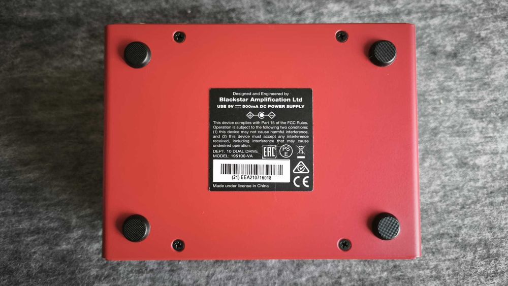 Pedala chitară Efect Blackstar Dept. 10 - Dual Drive  - Garantie!