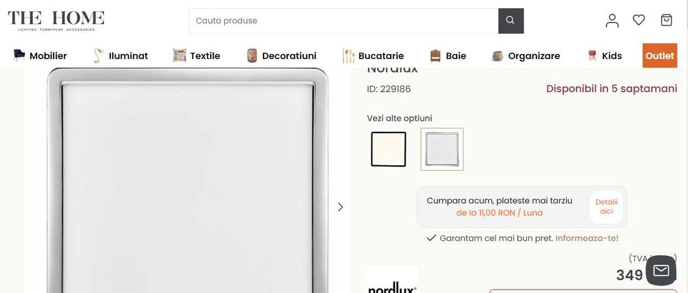 Aplice -plafoniere -baie -proiectuare inteligente