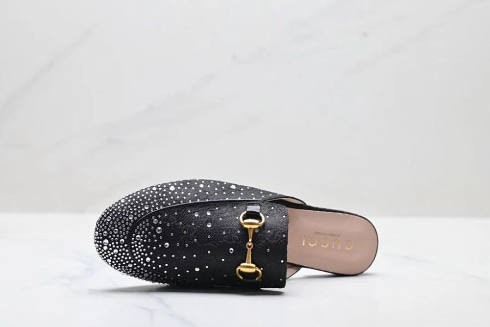 GG Princetown Crystal - Black