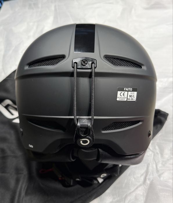 Casca schi neagră Briko FAITO Unisex M/L (56-58cm)